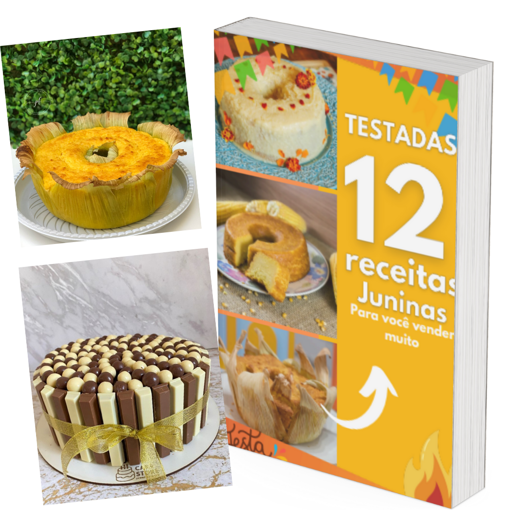 Bolos de Festa Junina Lucrativos – 12 Receitas Tradicionais Para Vender Muito no São João