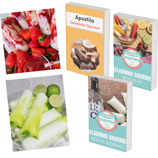 SUPER COMBO GELADINHOS GOURMET — 150+ RECEITAS LUCRATIVAS PARA VENDER TODOS OS DIAS