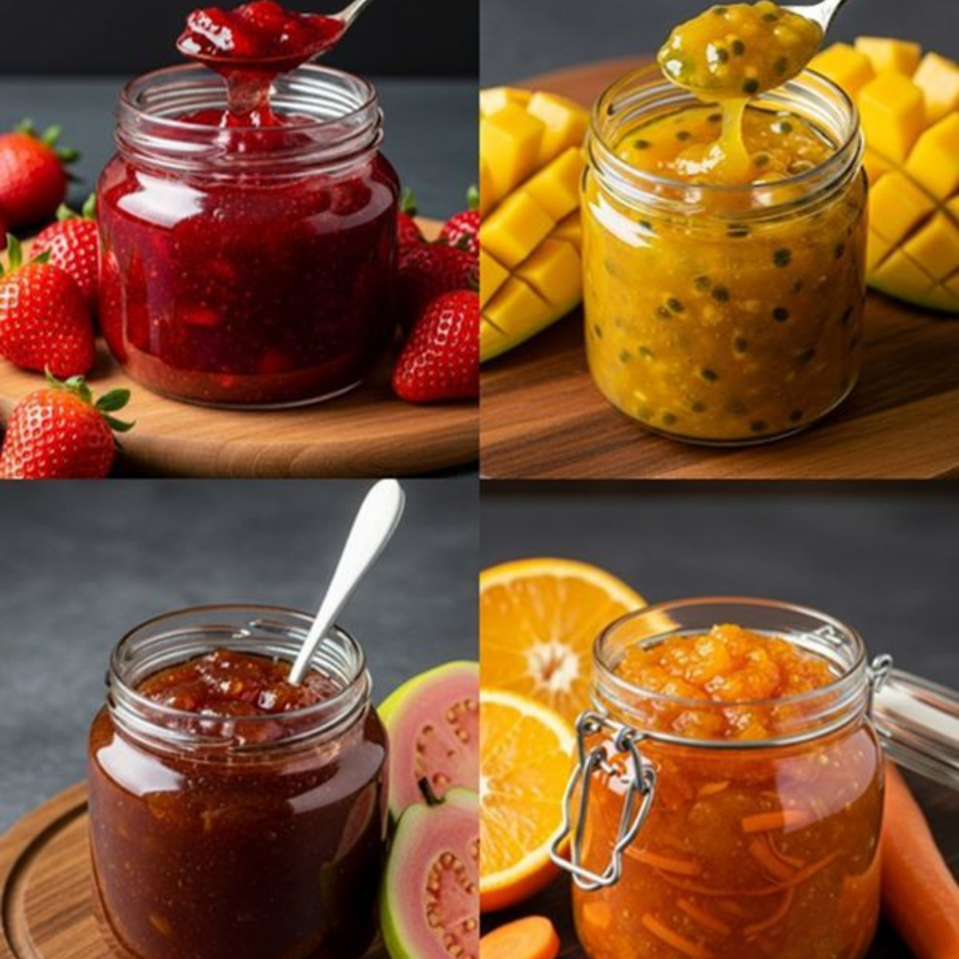 GELEIAS LUCRATIVAS – Guia de Vendas + 21 Receitas Caseiras e Fit