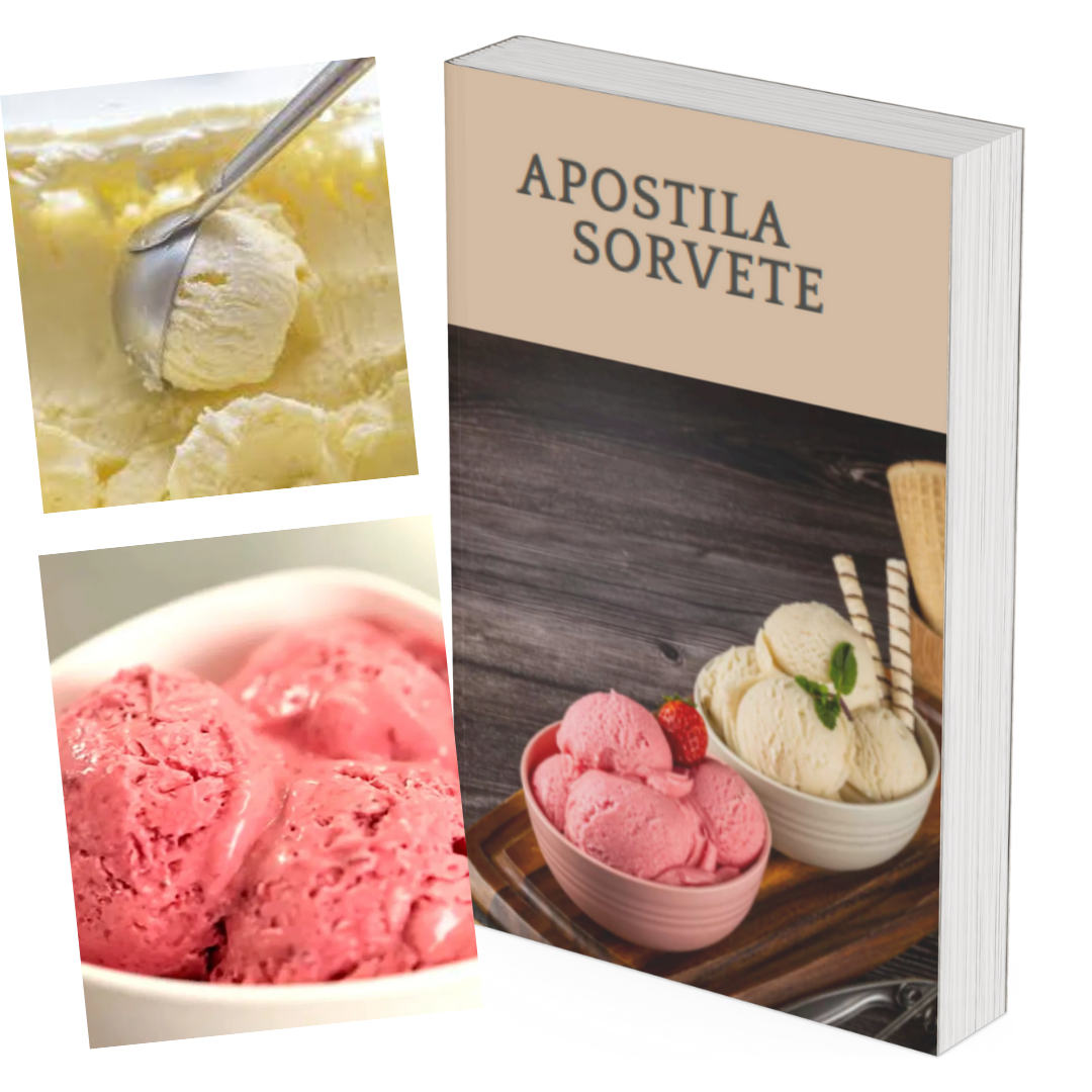 Sorvetes Gourmet Lucrativos – Apostila de Receitas Cremosas Para Vender o Ano Inteiro