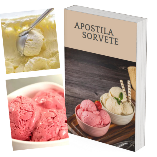 Sorvetes Gourmet Lucrativos – Apostila de Receitas Cremosas Para Vender o Ano Inteiro